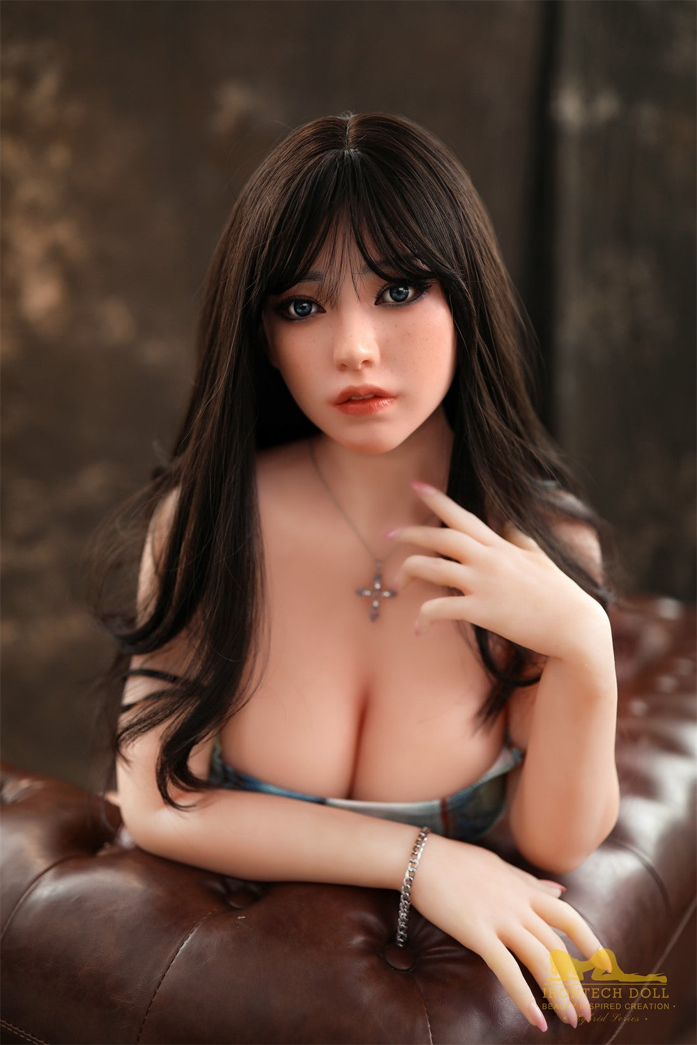 Odette-sekspop (Irontech Doll 161cm E-Kupa S40 TPE+Siliconen)