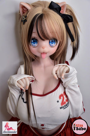 Nekoha Aya Sexdocka (Elsa Babe 148cm RAD037 Silikon) Furry sexdocka anime djur 