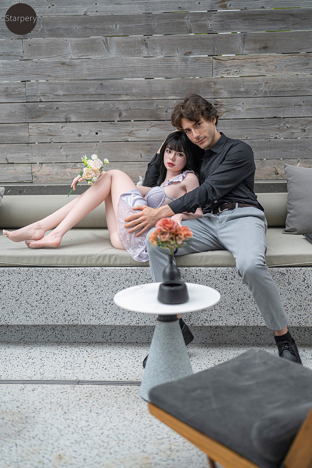 Barbara sexpuppe (Starpery 171cm D-cup TPE+Silikon)