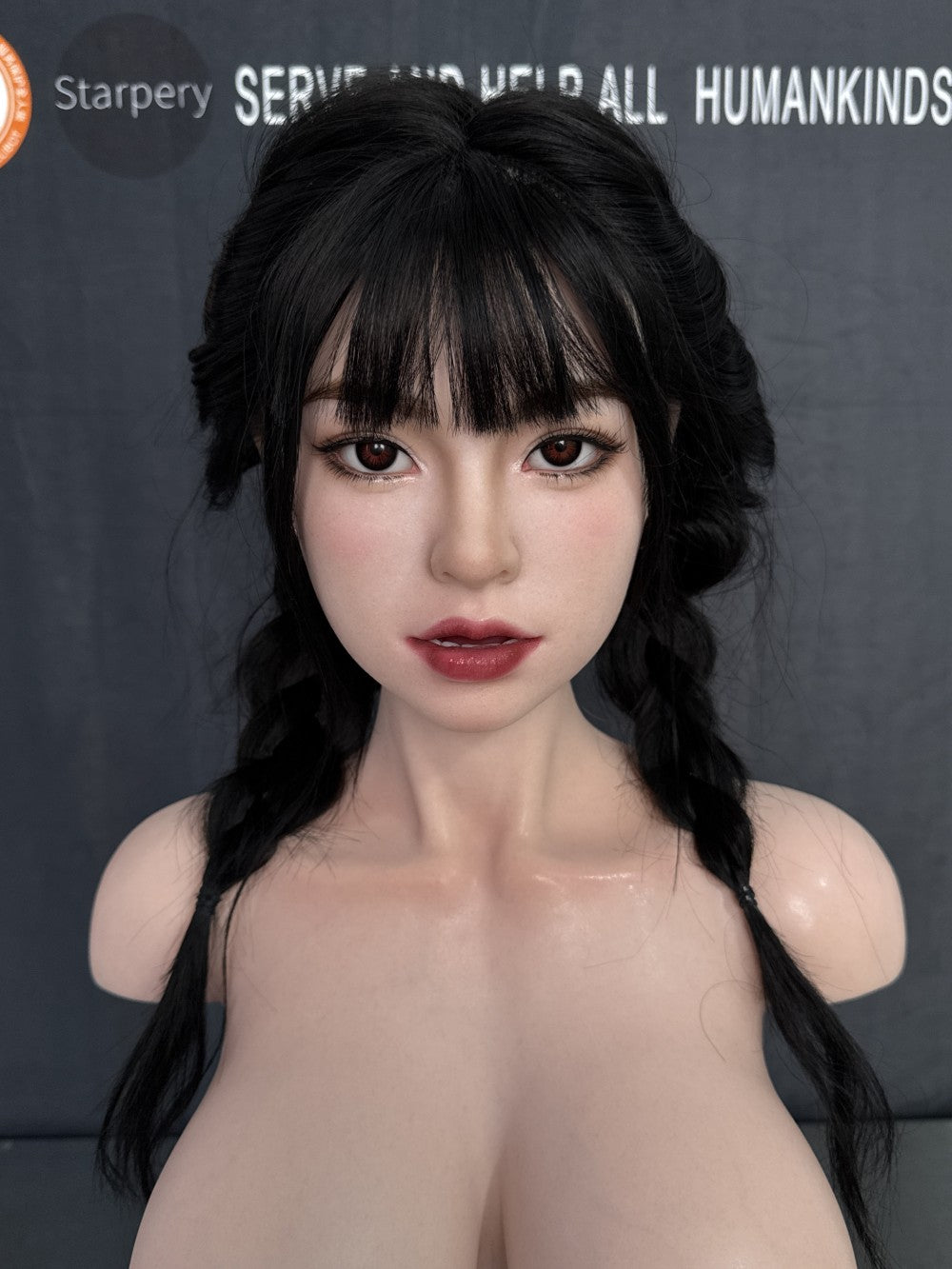 Torse de Barbara poupée sexuelle (Starpery 85 cm en silicone G-t-tup)