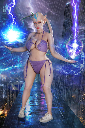 Pandora sexpuppe (Dolls Castle 153 cm G-cup #A135 Silikon)