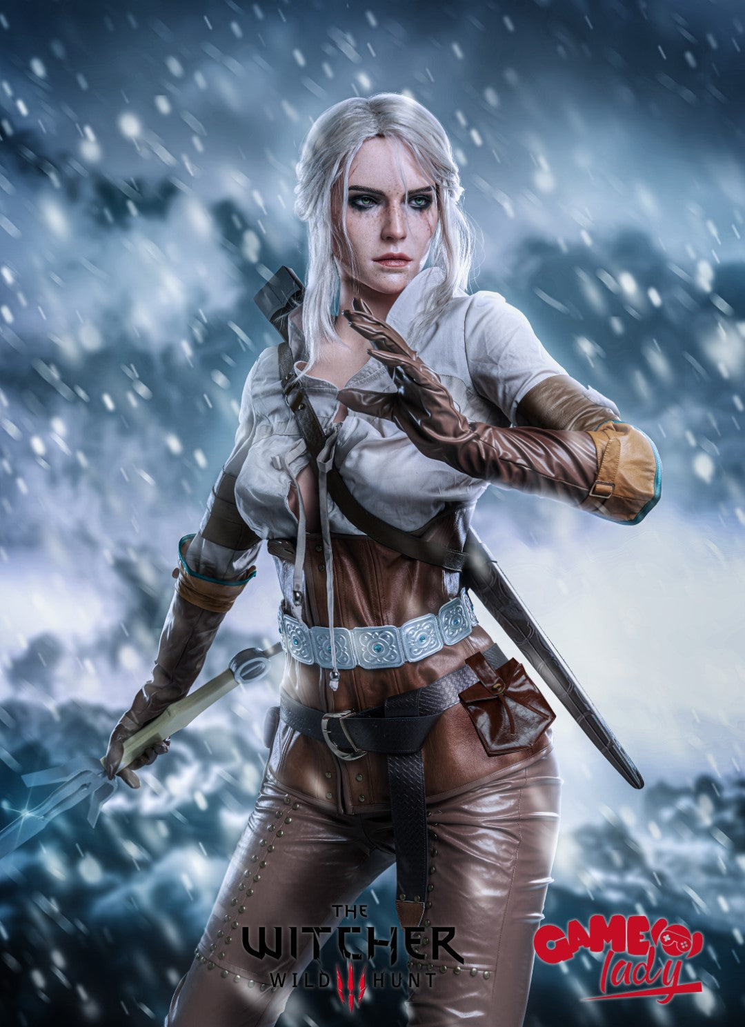 Ciri-sekspop (Game Lady 168 cm E-Kupa nr. 05 siliconen)