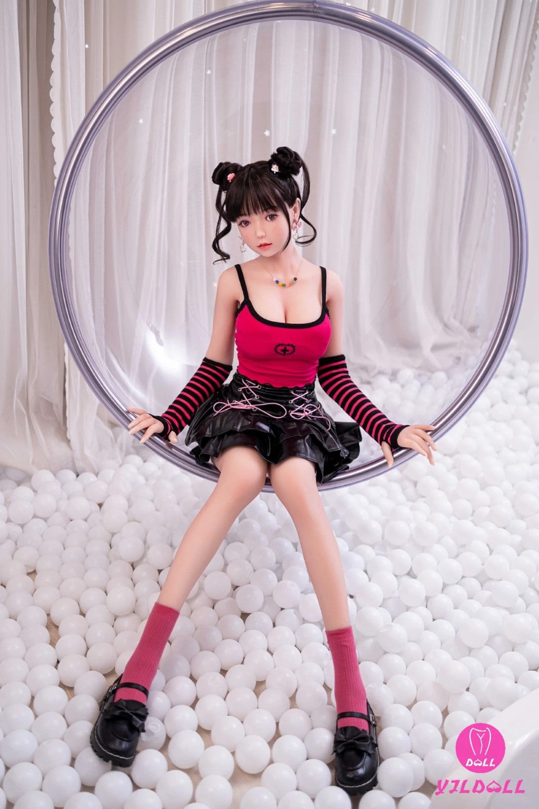 Aileen poupée sexuelle (YJL Doll Bonnet D 148 cm #386 TPE+Silicone)