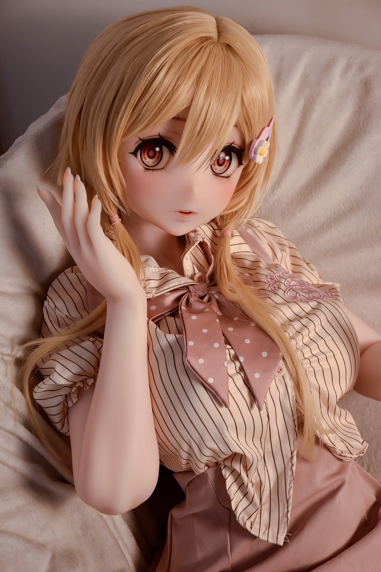 Yokotani Yukiko poupée sexuelle (Elsa Babe 140 cm RAD007 Silicone)