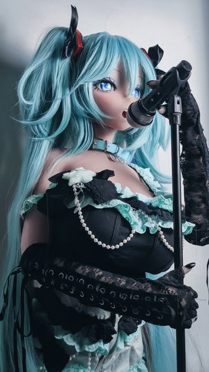 Hatsuna Miku Sex doll (Elsa Babe 148cm Rad014 silicone)