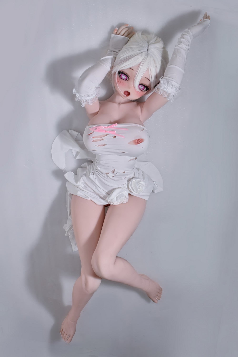 Asaka Moeri-sekspop (Elsa Babe 148 cm RAD043 siliconen)