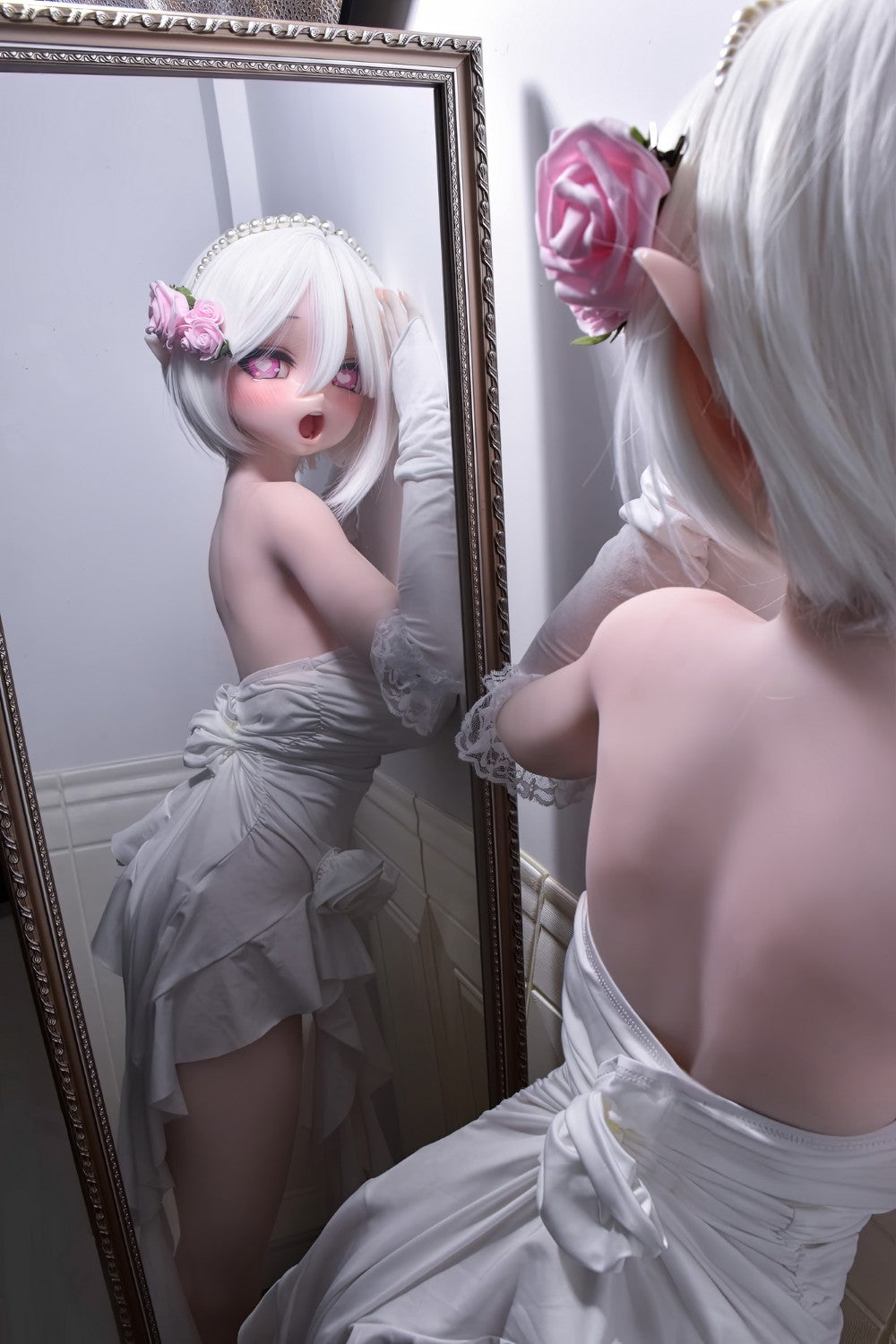 Asaka Moeri-sekspop (Elsa Babe 148 cm RAD043 siliconen)