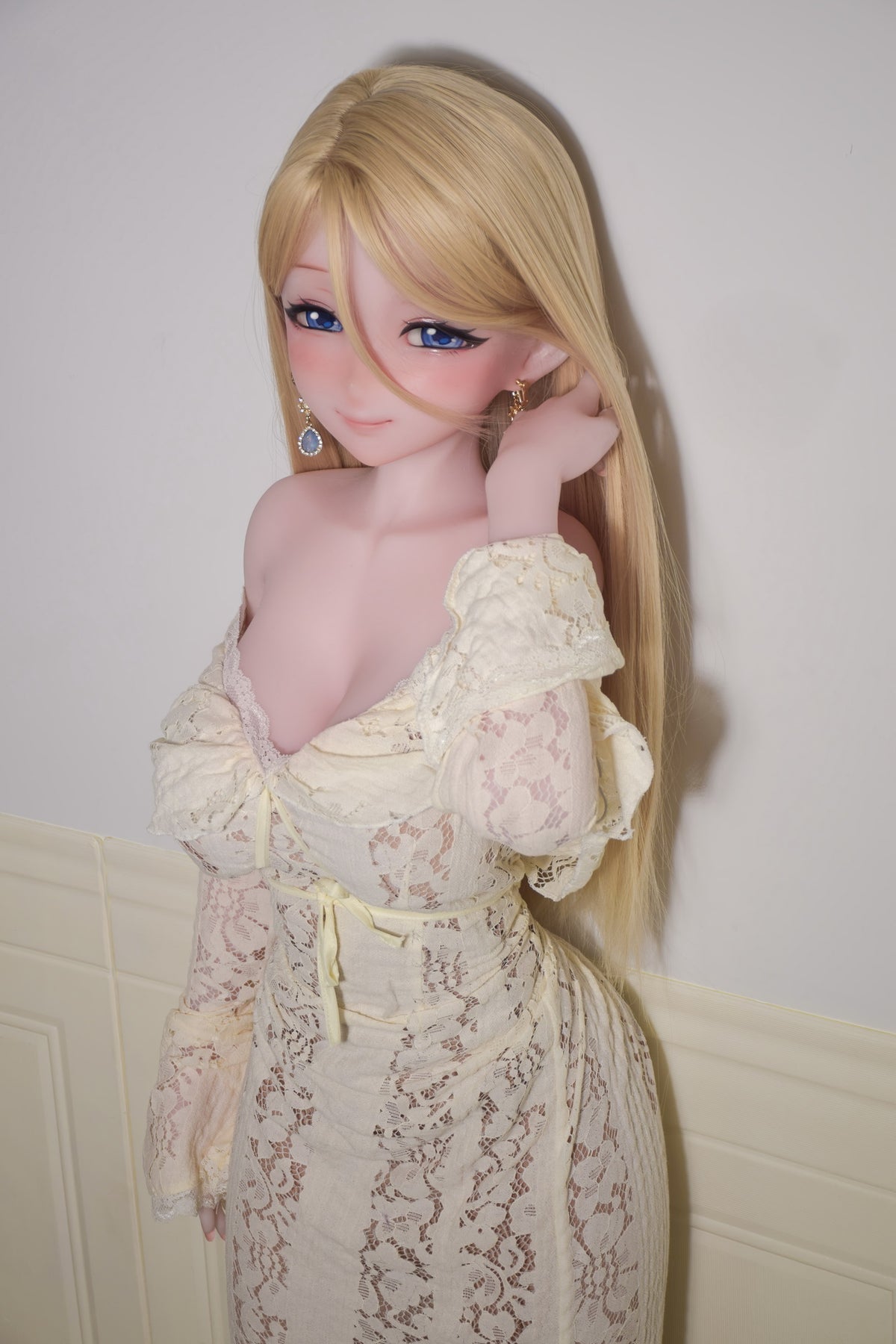 Mochizuki Rize-sekspop (Elsa Babe 148 cm RAD045 siliconen)