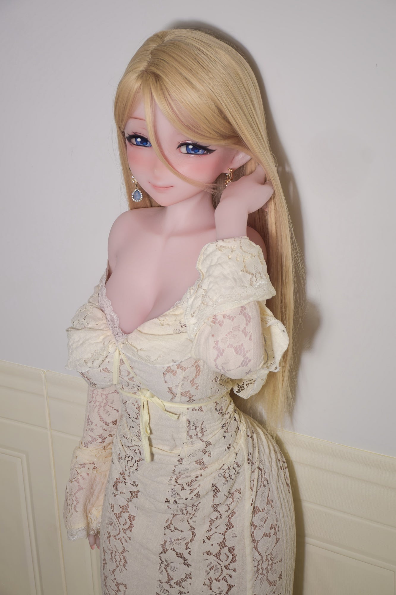 Mochizuki Rize-sekspop (Elsa Babe 148 cm RAD045 siliconen)