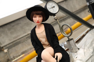 Laat de sekspop rusten (Climax Doll Mini 60 cm B-Cup Silicone)