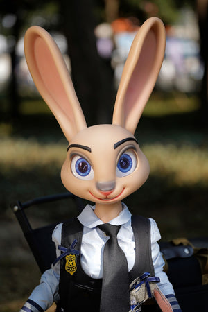 Judy the Rabbit Sex Doll (Dolls Castle 120 cm c-cup siliconen)