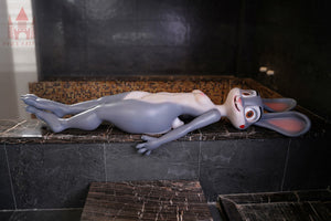 Judy der Kaninchen sexpuppe (Dolls Castle 168 cm a-cup Silikon)