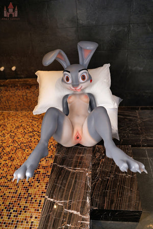 Judy der Kaninchen sexpuppe (Dolls Castle 168 cm a-cup Silikon)