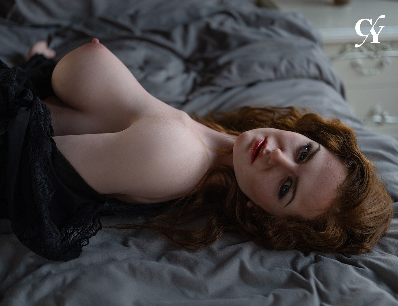 Rebecca Sex Doll (TOP CYDOLL 176 cm e-cup tpe+siliconen)
