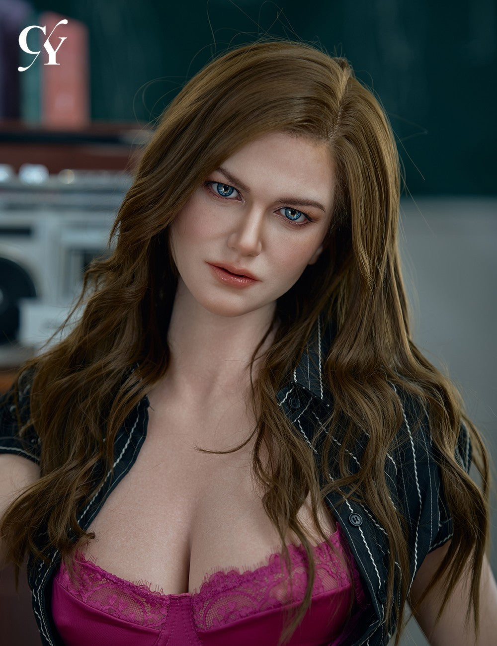 Rebecca Sex Doll (TOP CYDOLL 176 cm e-cup tpe+siliconen)
