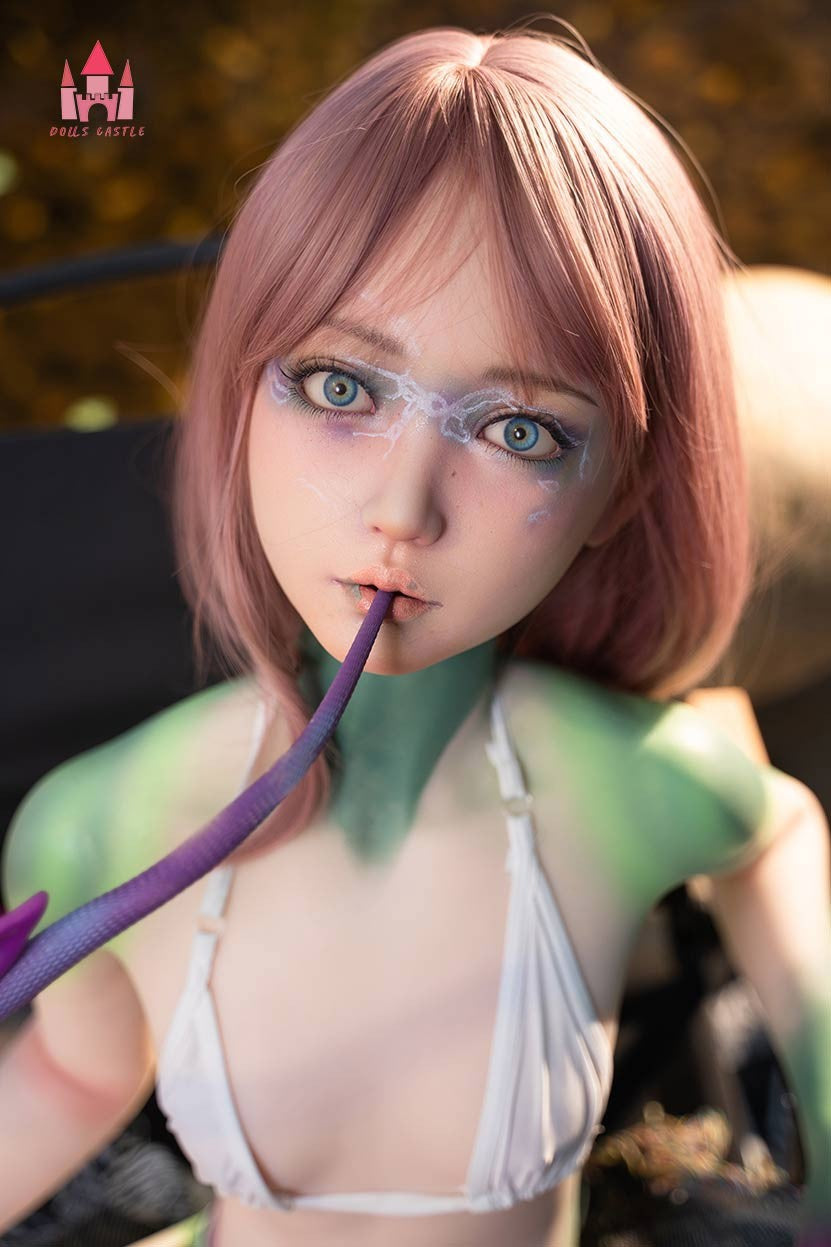 Ruoxi sexpuppe (Dolls Castle 132cm A-cup #S16 Silikon)