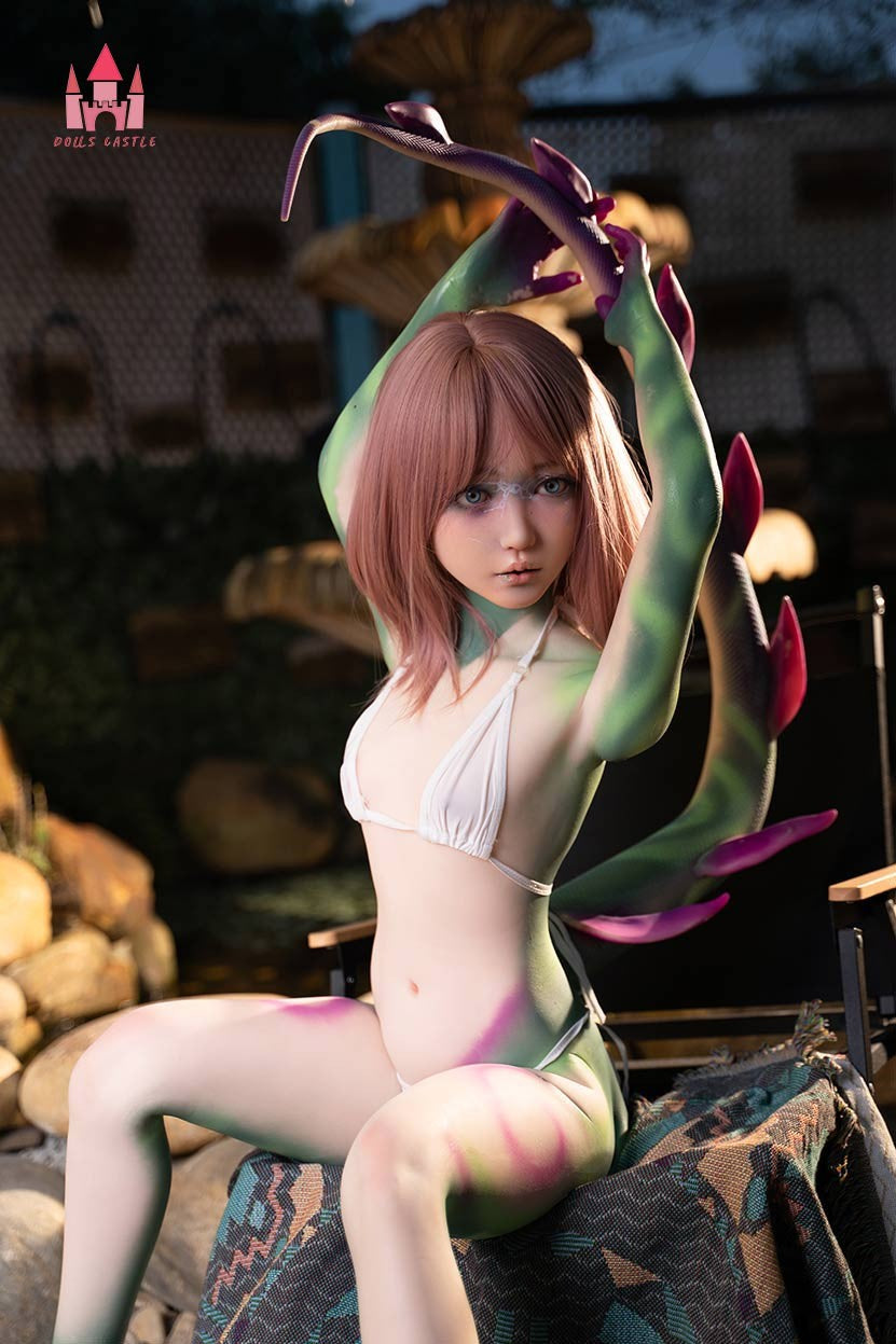 Ruoxi sexpuppe (Dolls Castle 132cm A-cup #S16 Silikon)