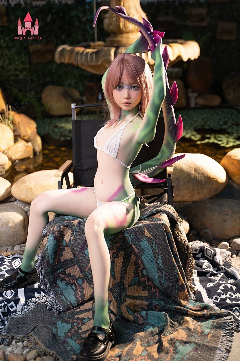 Ruoxi sexpuppe (Dolls Castle 132cm A-cup #S16 Silikon)