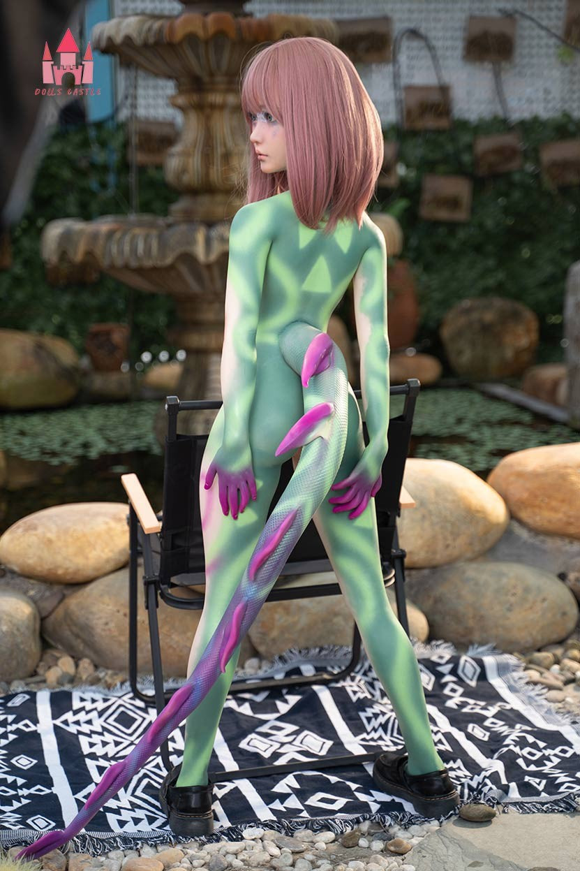 Ruoxi sexpuppe (Dolls Castle 132cm A-cup #S16 Silikon)