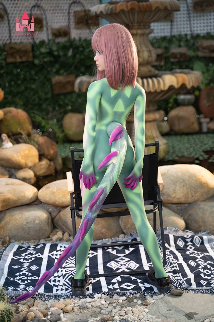 Ruoxi sexpuppe (Dolls Castle 132cm A-cup #S16 Silikon)