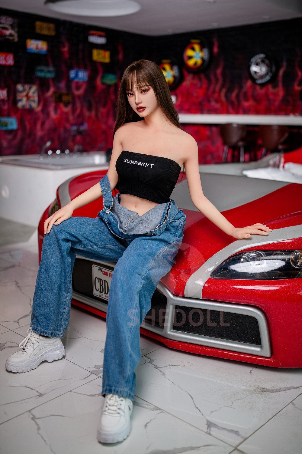 Beryl-sekspop (SHEDOLL 158cm C-Cup #SH004 TPE+Siliconen)