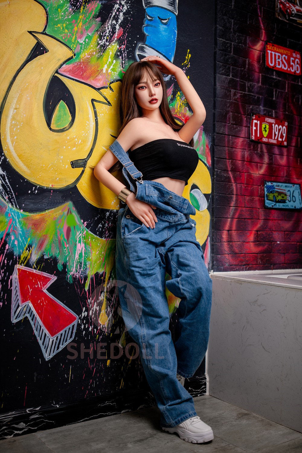 Beryl-sekspop (SHEDOLL 158cm C-Cup #SH004 TPE+Siliconen)