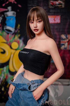 Beryll sexpuppe (SHEDOLL 158 cm C-cup #SH004 TPE+Silikon)