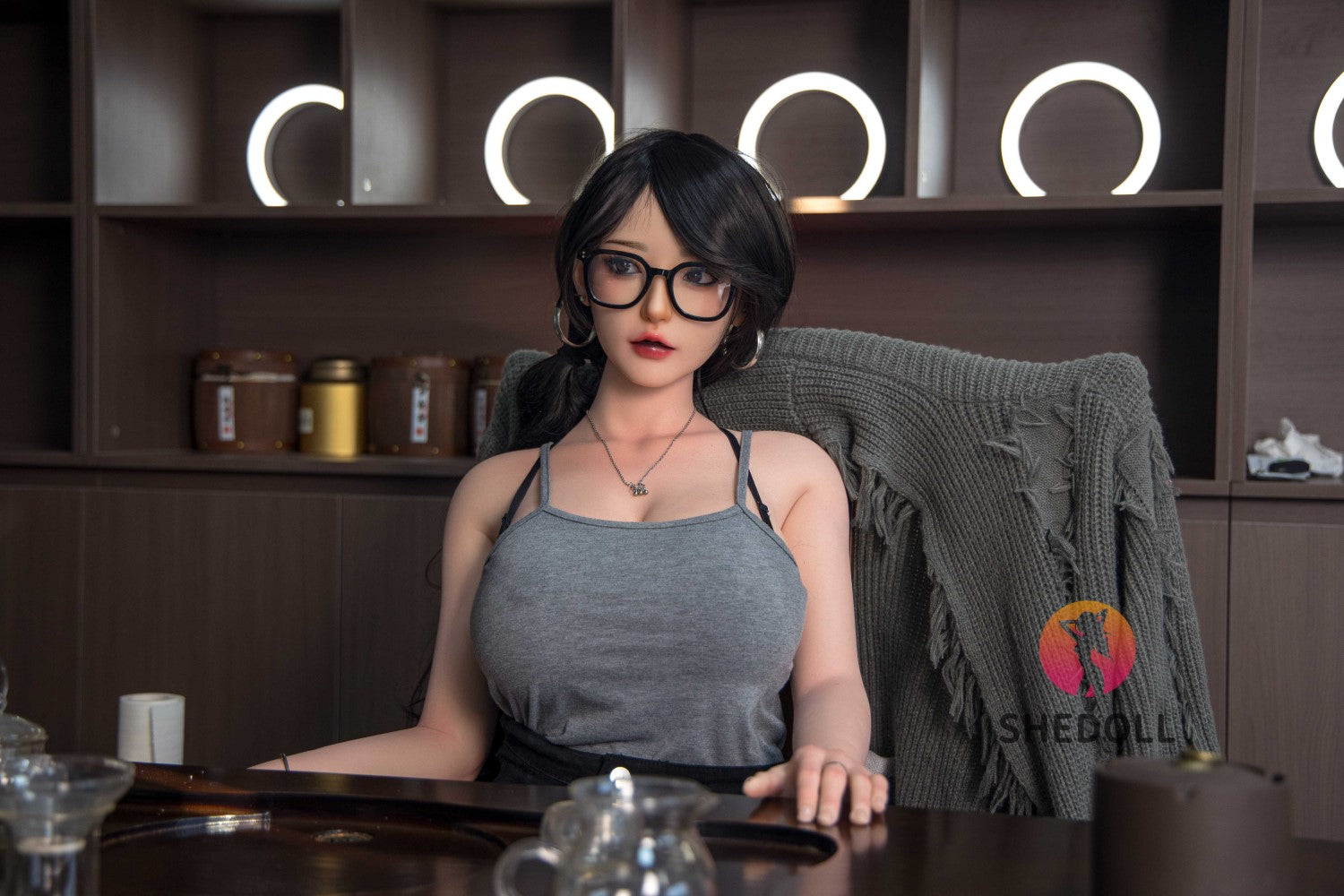 Kaéna poupée sexuelle (SHEDOLL Bonnet H 163 cm #SH067 2.0 Silicone)