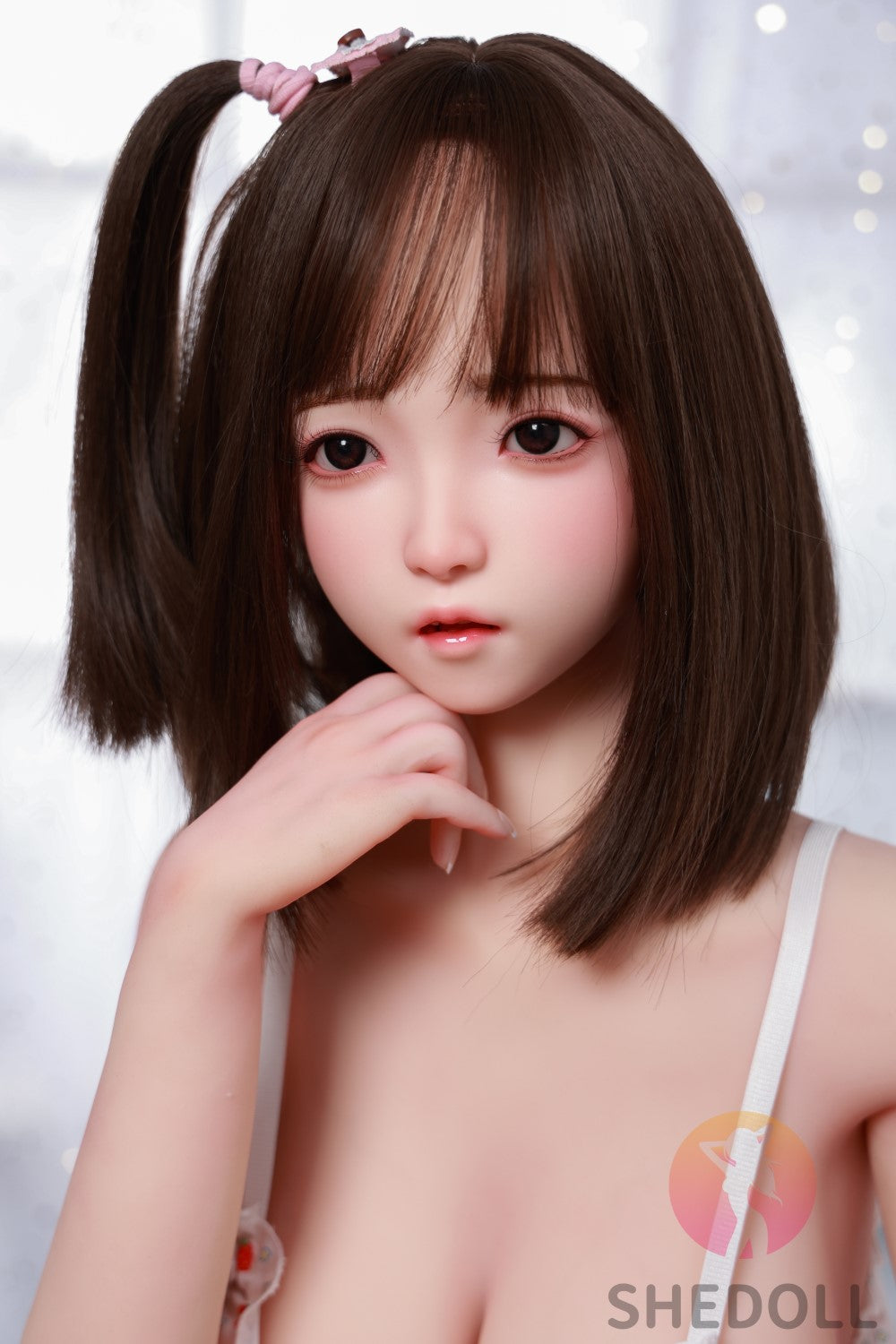 Snoep sekspop (SHEDOLL 148 cm D-cup #SH077 2.0 TPE+siliconen)