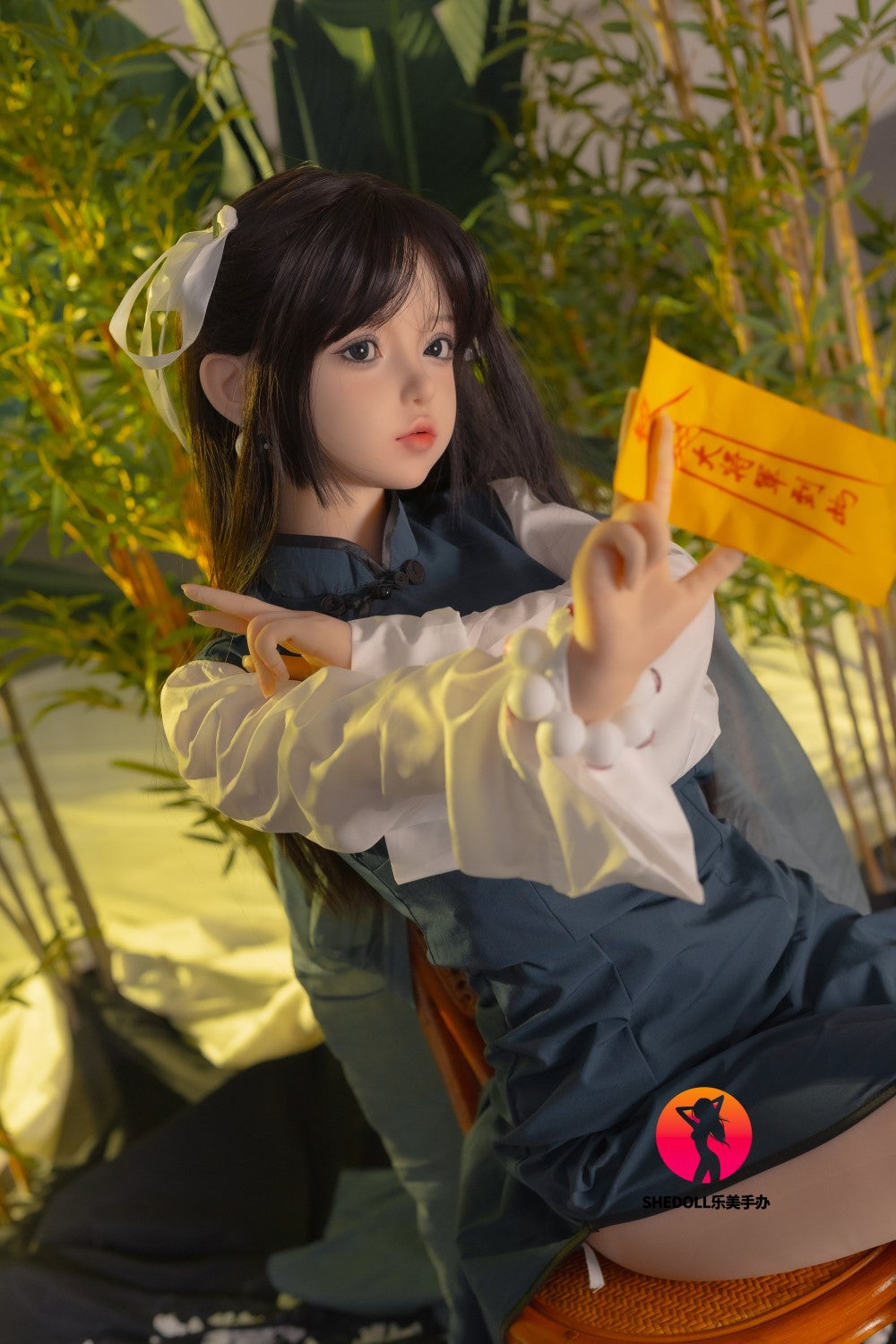 Dora-sekspop (SHEDOLL 148 cm D-cup #SH086 2.0 siliconen)