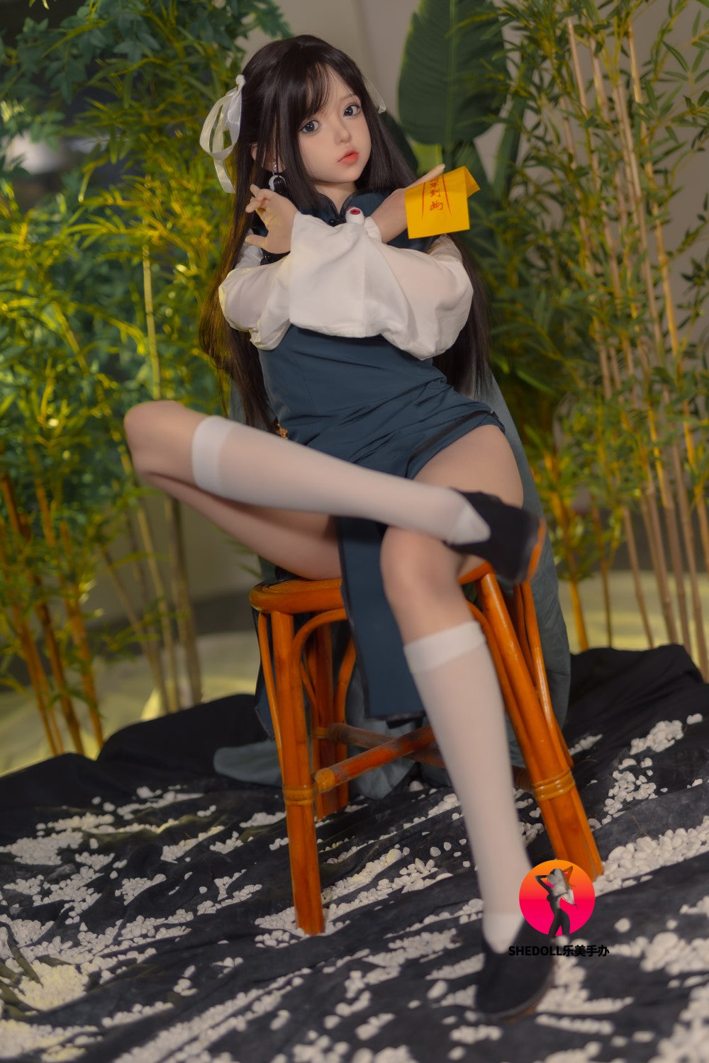 Dora-sekspop (SHEDOLL 148 cm D-cup #SH086 2.0 siliconen)