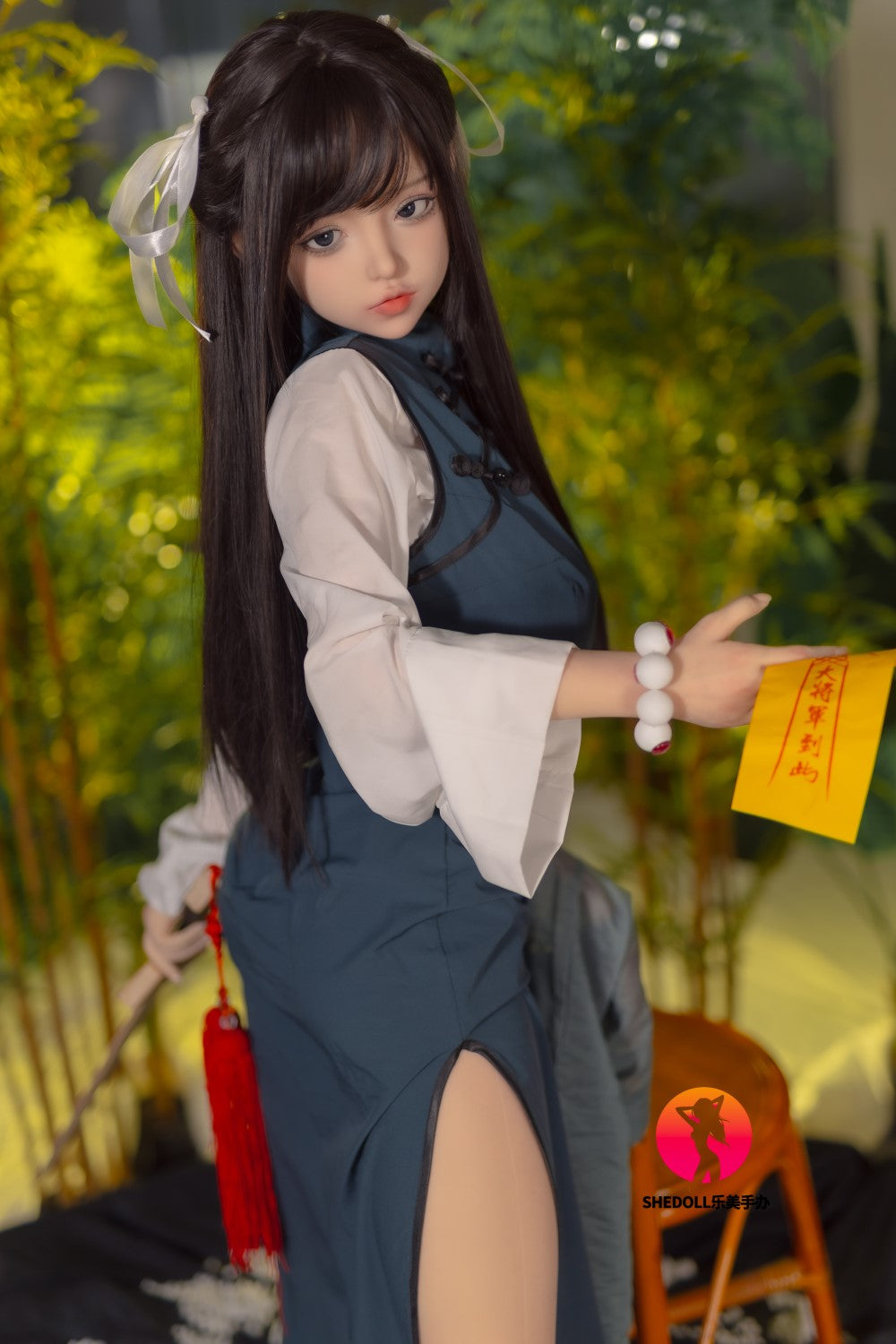 Dora-sekspop (SHEDOLL 148 cm D-cup #SH086 2.0 siliconen)