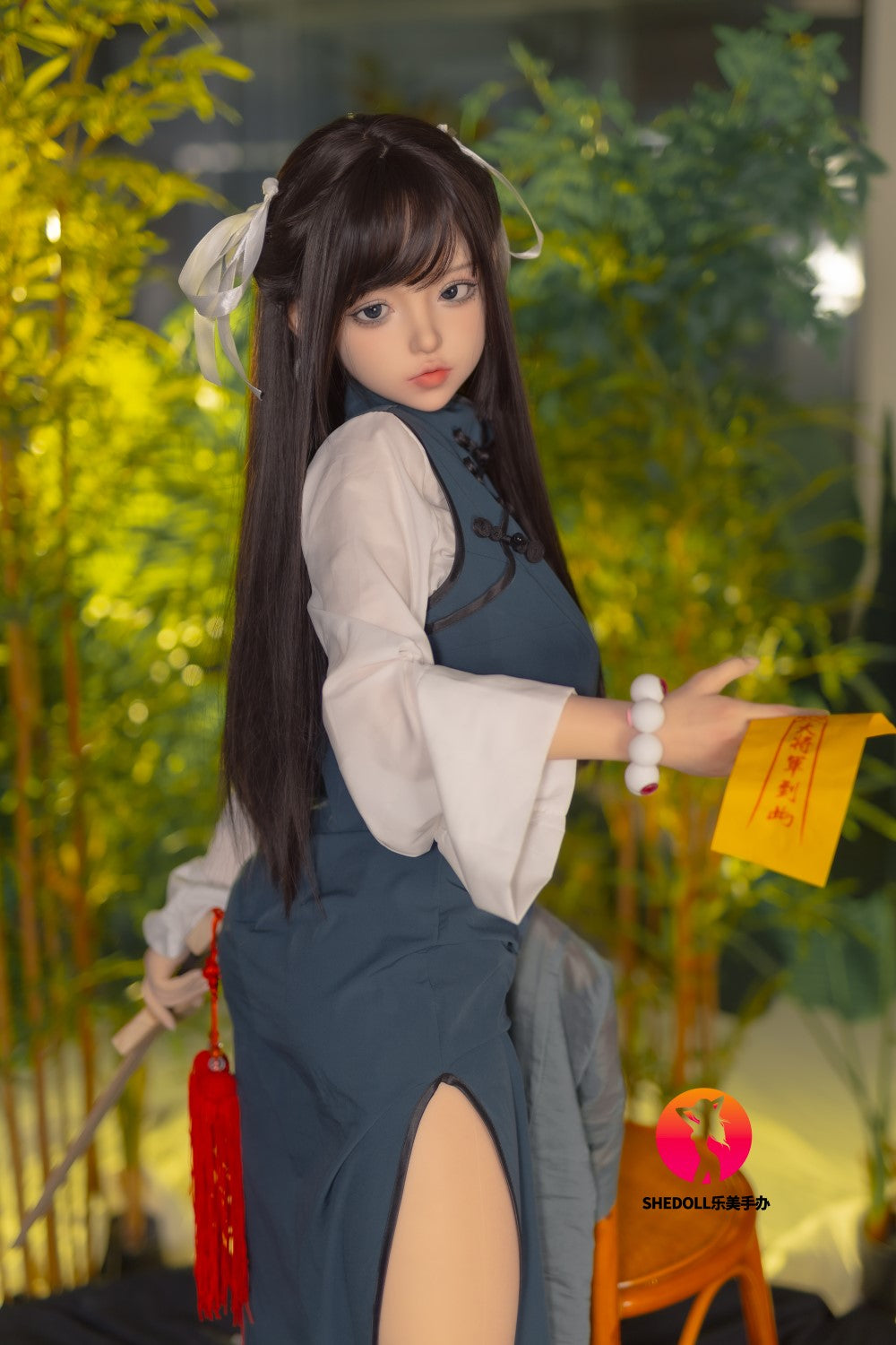 Dora-sekspop (SHEDOLL 148 cm D-cup #SH086 2.0 siliconen)