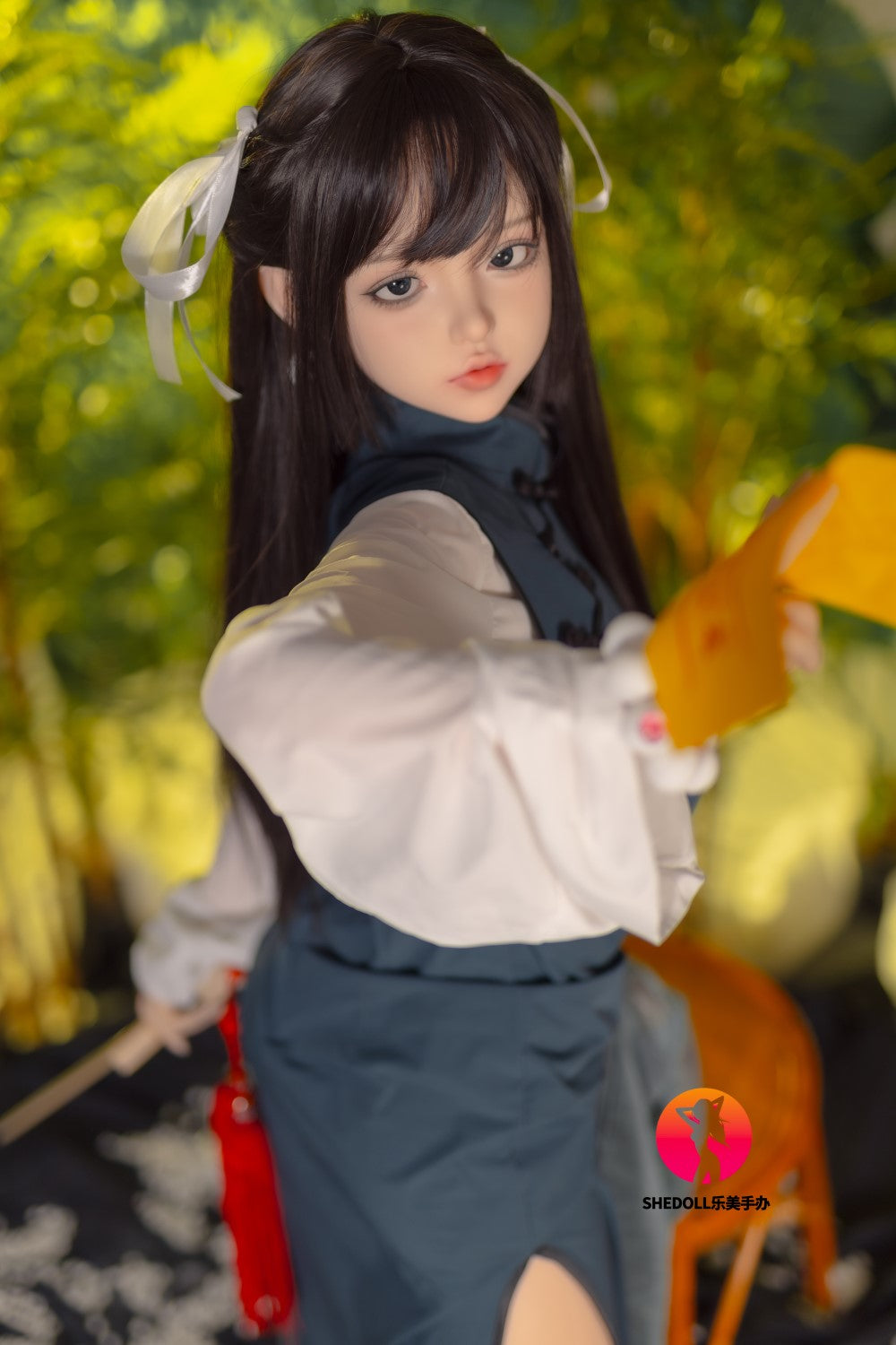 Dora-sekspop (SHEDOLL 148 cm D-cup #SH086 2.0 siliconen)