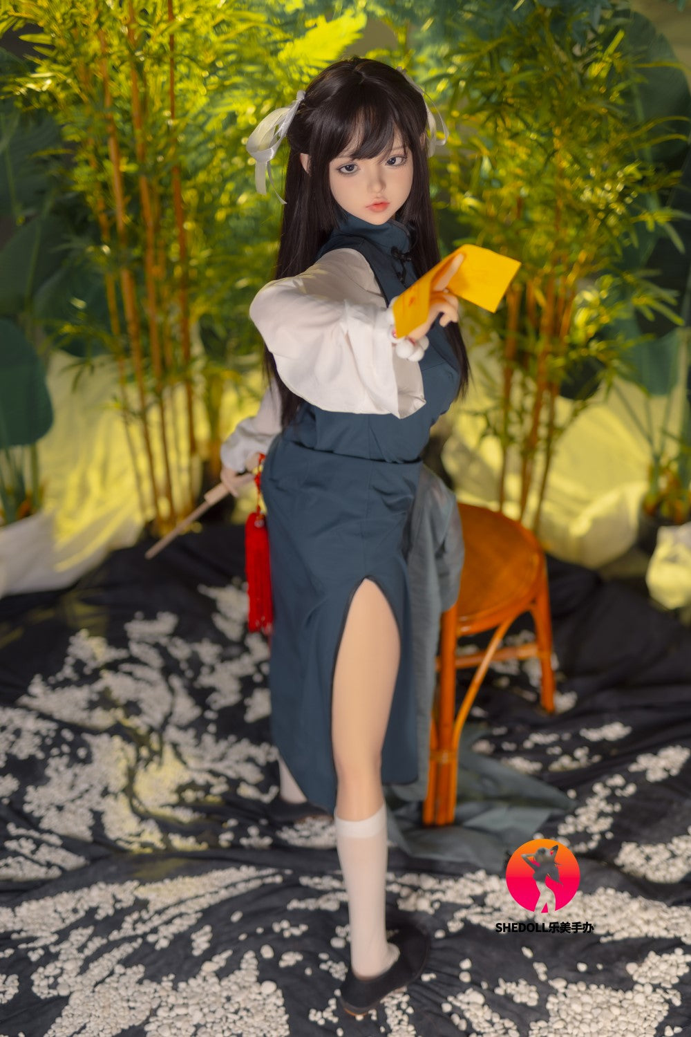 Dora-sekspop (SHEDOLL 148 cm D-cup #SH086 2.0 siliconen)