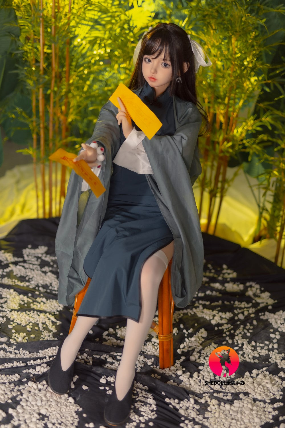 Dora-sekspop (SHEDOLL 148 cm D-cup #SH086 2.0 siliconen)