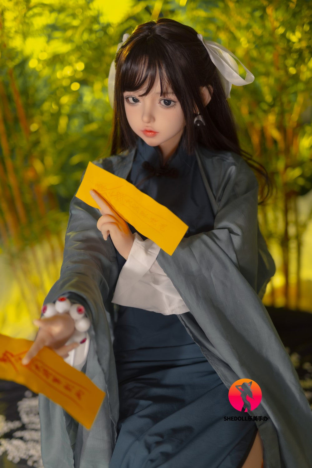 Dora-sekspop (SHEDOLL 148 cm D-cup #SH086 2.0 siliconen)