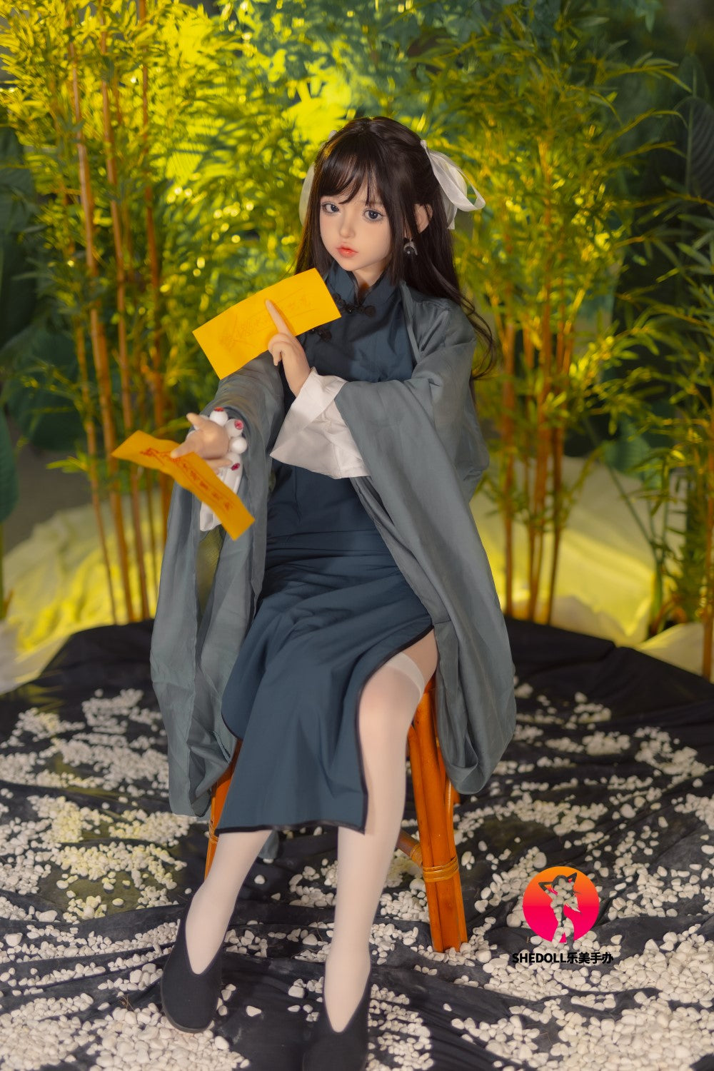 Dora-sekspop (SHEDOLL 148 cm D-cup #SH086 2.0 siliconen)