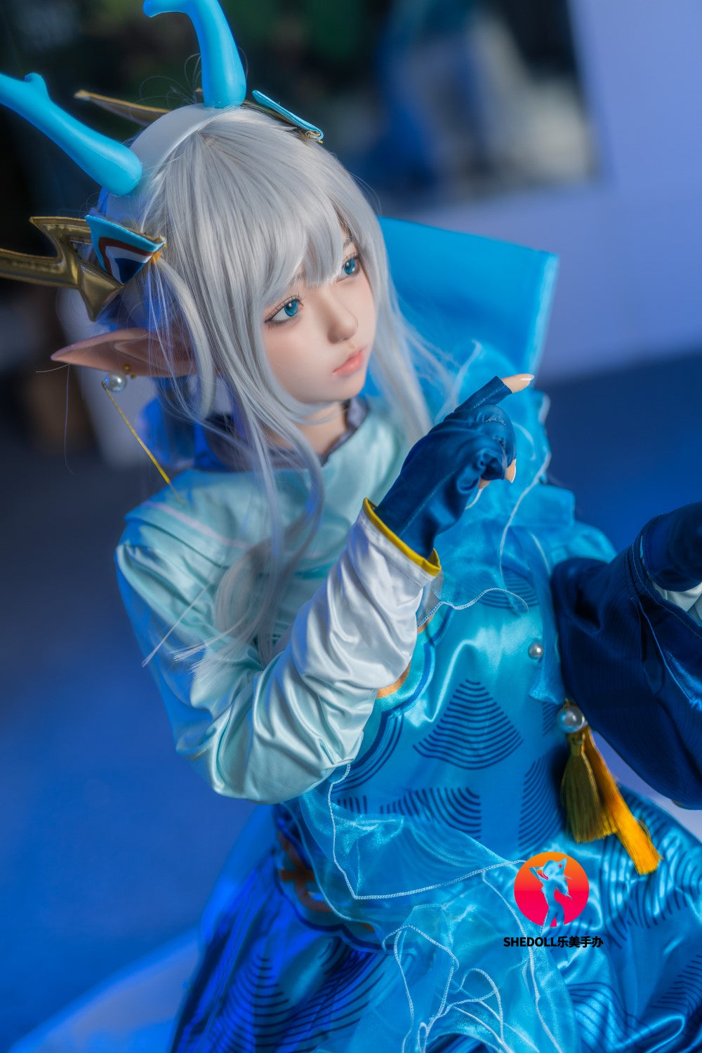 Aileen poupée sexuelle (SHEDOLL Bonnet D 148 cm #SH087 2.0 Silicone)