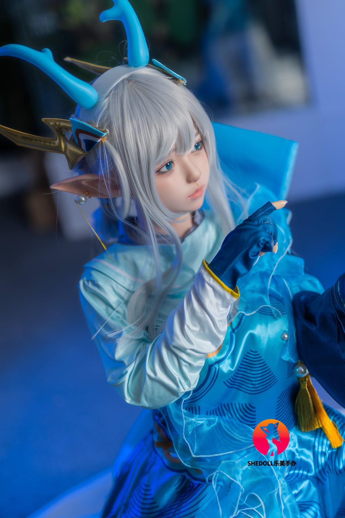 Aileen poupée sexuelle (SHEDOLL Bonnet D 148 cm #SH087 2.0 Silicone)