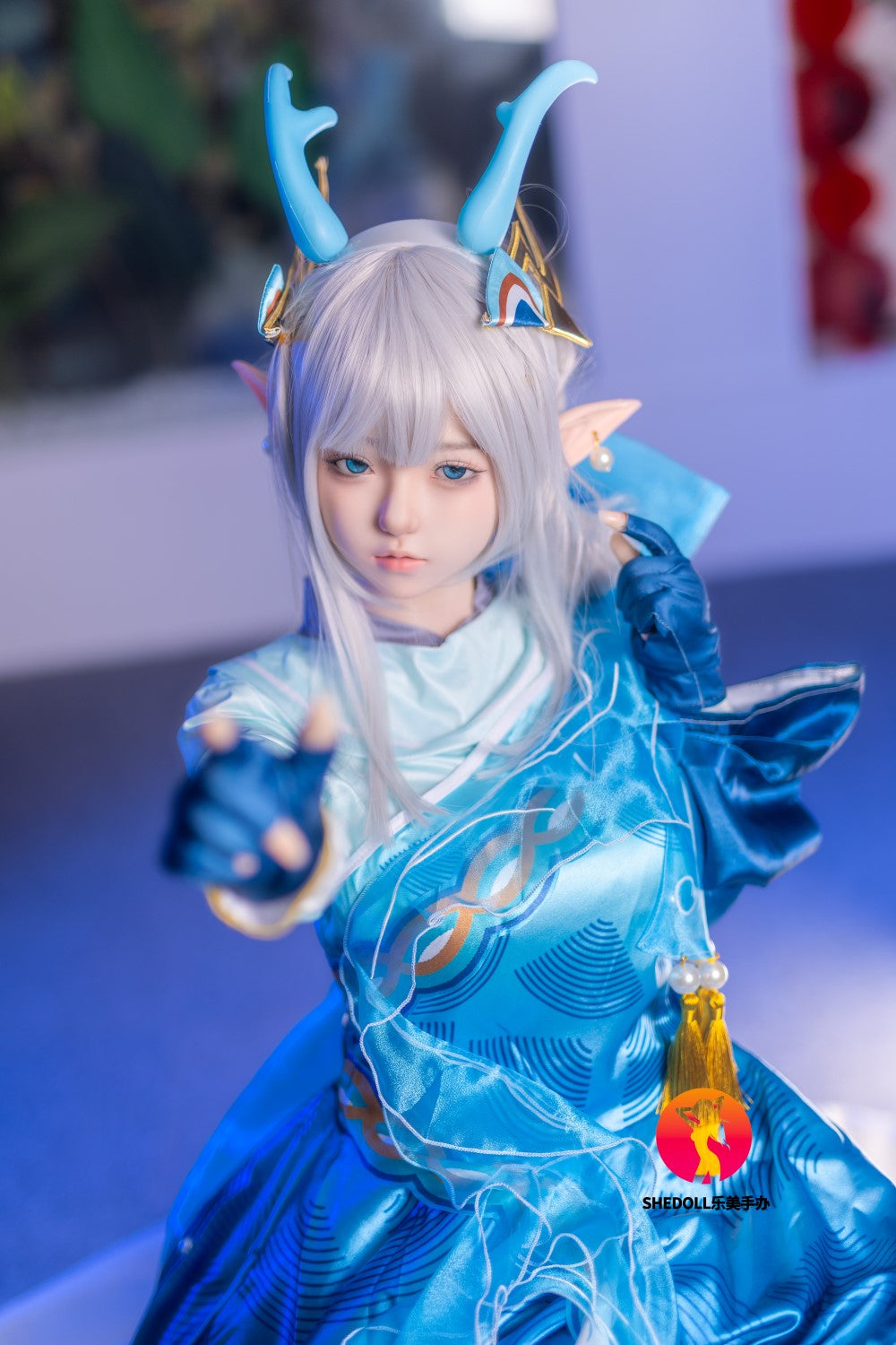 Aileen poupée sexuelle (SHEDOLL Bonnet D 148 cm #SH087 2.0 Silicone)