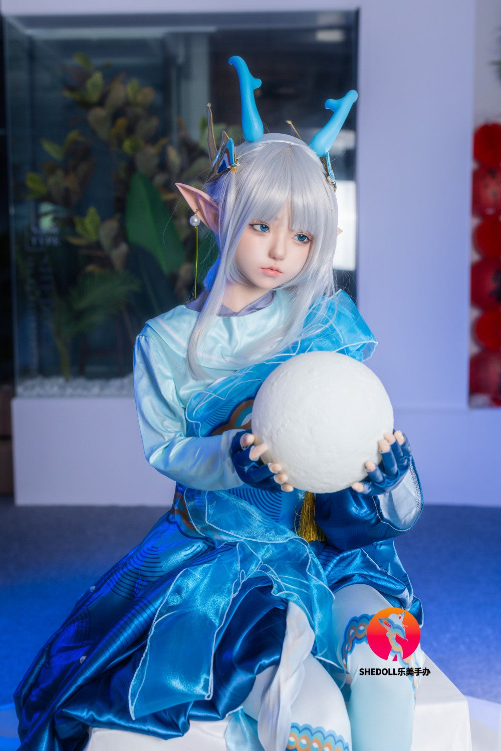 Aileen poupée sexuelle (SHEDOLL Bonnet D 148 cm #SH087 2.0 Silicone)