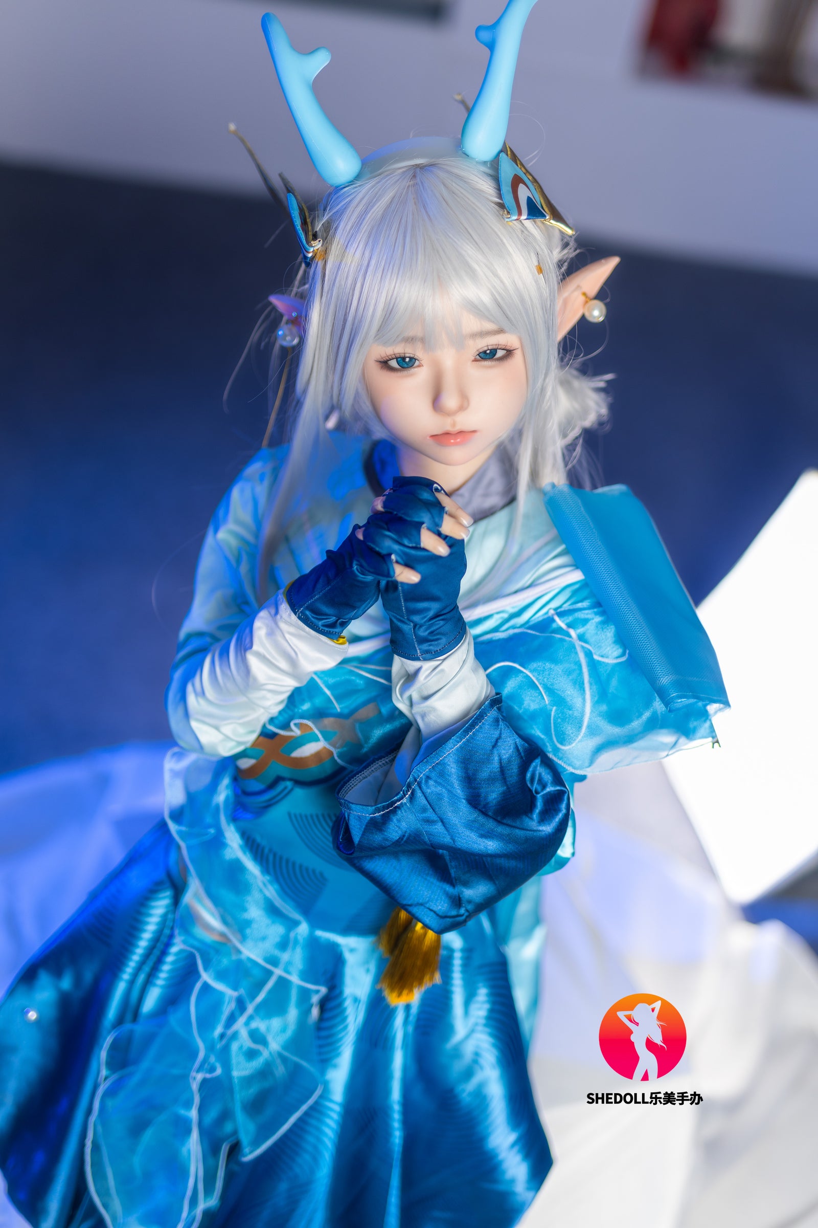 Aileen poupée sexuelle (SHEDOLL Bonnet D 148 cm #SH087 2.0 Silicone)