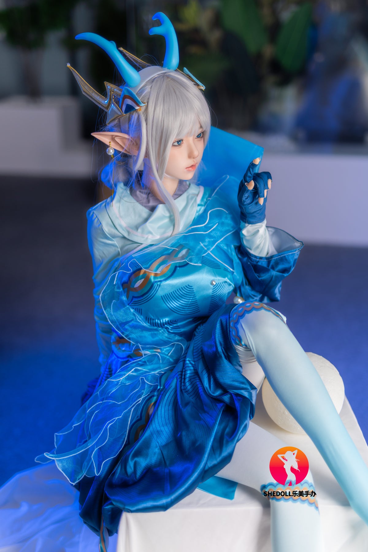 Aileen poupée sexuelle (SHEDOLL Bonnet D 148 cm #SH087 2.0 Silicone)