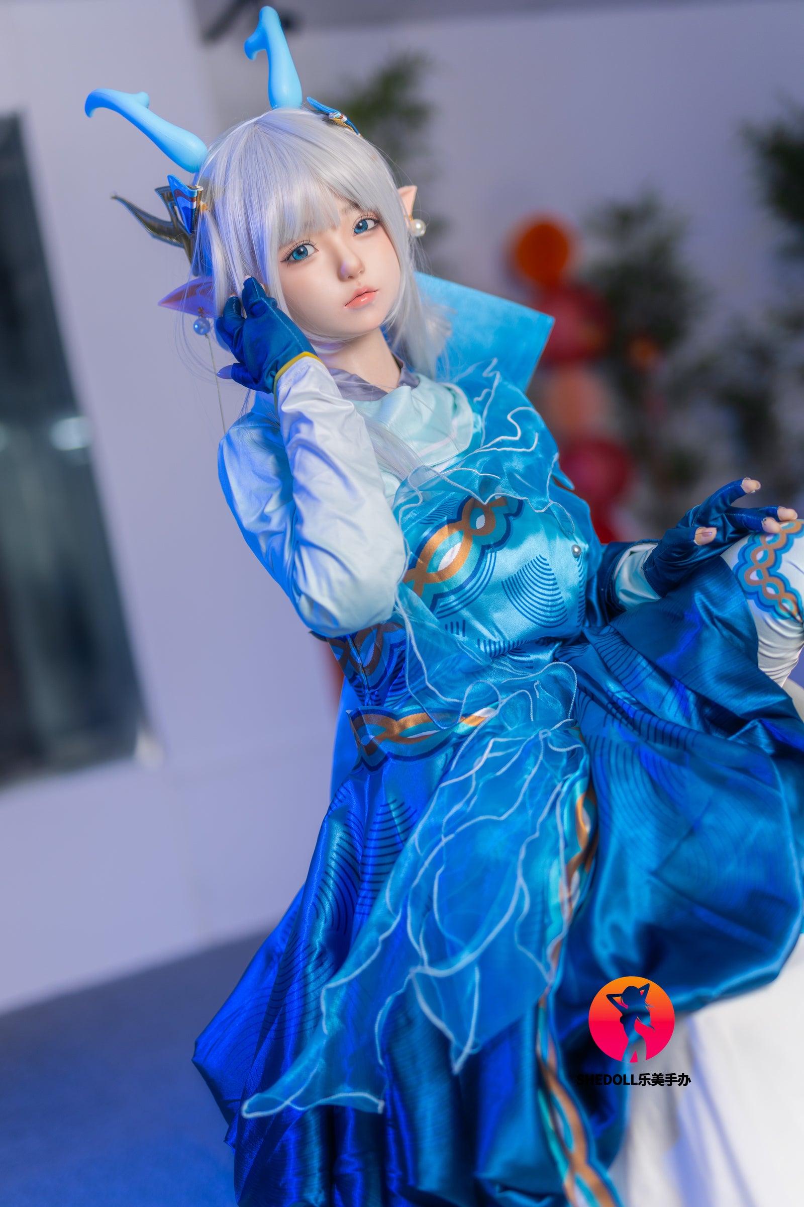 Aileen poupée sexuelle (SHEDOLL Bonnet D 148 cm #SH087 2.0 Silicone)