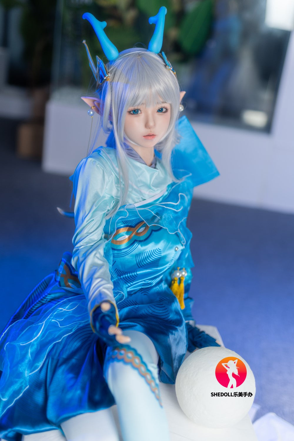 Aileen poupée sexuelle (SHEDOLL Bonnet D 148 cm #SH087 2.0 Silicone)