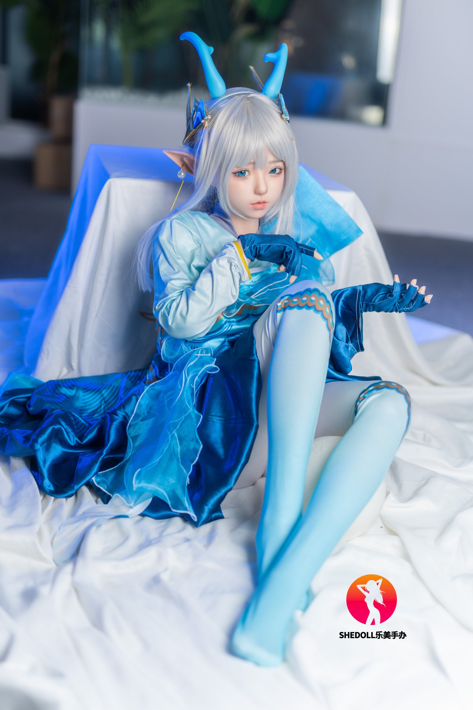 Aileen poupée sexuelle (SHEDOLL Bonnet D 148 cm #SH087 2.0 Silicone)