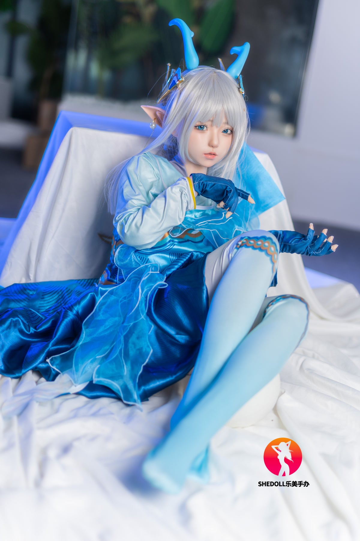 Aileen poupée sexuelle (SHEDOLL Bonnet D 148 cm #SH087 2.0 Silicone)