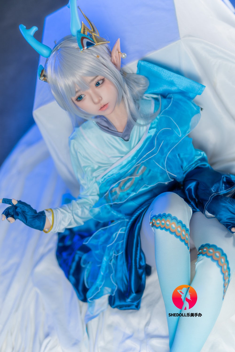 Aileen poupée sexuelle (SHEDOLL Bonnet D 148 cm #SH087 2.0 Silicone)