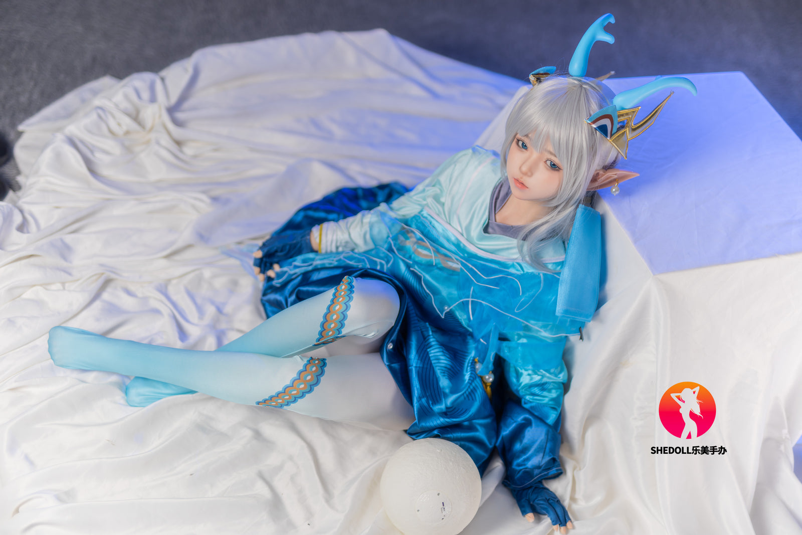 Aileen poupée sexuelle (SHEDOLL Bonnet D 148 cm #SH087 2.0 Silicone)